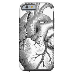 Vintage Heart Anatomy | Customizable Tough iPhone 6 Case