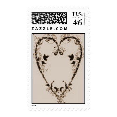 Vintage Heart Stamps by SimoneS2