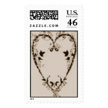 Vintage Heart Stamps