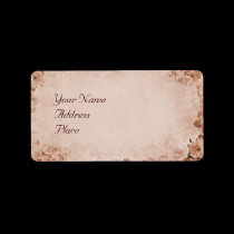 Vintage Hibiscus labels