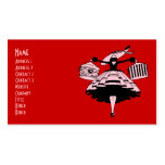 Vintage High Fashioned Shopper Business Card Template