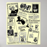 Vintage & Historic coffee ad medley-1922 Poster