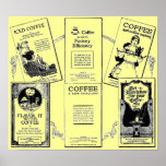 "Vintage & Historic coffee booklet medley" Print