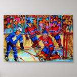 VINTAGE HOCKEY GAME POSTERS