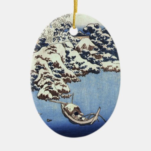 vintage hokusai japanese christmas ornament zazzle vintage hokusai japanese christmas ornament zazzle