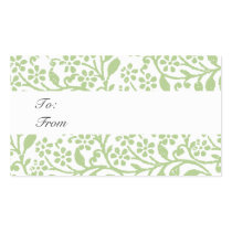Vintage Holiday Gift Tag Chic business cards by 911business Vintage Holiday Gift Tag Chic business cards