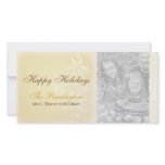 Vintage Holiday Greetings Photo Greeting Card