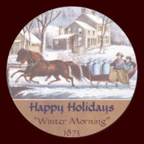Vintage Holiday Stickers stickers