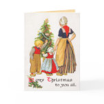 Vintage Holland Christmas Card