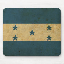 Vintage Honduras Flag Mouse Pads