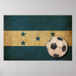 Vintage Honduras Flag Poster