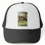 Vintage Horse Mare Stallion Equestrian hats