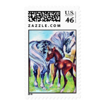 Vintage Horse Stamp