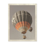 Vintage Hot Air Balloon Postcard
