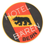 Vintage Hotel & Travel Sticker