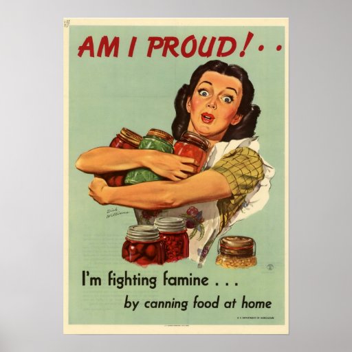 Vintage Housewife Print