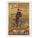 Vintage Howe Bicycles and Tricycles Ad Greeting Card