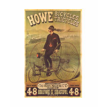 Vintage Howe Bicycles and Tricycles Ad t-shirts by vintagegiftmall Vintage Howe Bicycles and Tricycles Ad t-shirts