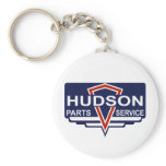 Vintage Hudson parts sign Keychains