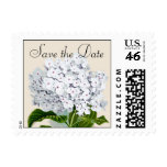Vintage Hydrangea Save the Date Stamp