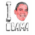 Vintage I Heart Obama T-Shirt by ismyhomeboy Vintage I Heart Obama T-Shirt