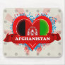Vintage I Love Afghanistan Mousepads