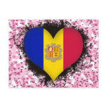 Vintage I Love Andorra Postcard