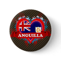 Vintage I Love Anguilla Pins