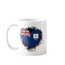 Vintage I Love Anguilla Mugs