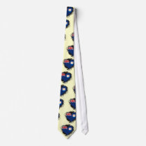 Vintage I Love Anguilla Neck Ties