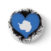 Vintage I Love Antarctica Pins