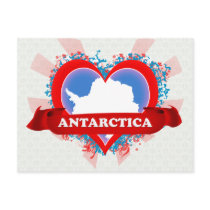 Vintage I Love Antarctica Postcards