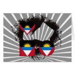 Vintage I Love Antigua and Barbuda Card