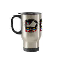 Vintage I Love Antigua and Barbuda Coffee Mugs