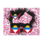 Vintage I Love Antigua and Barbuda Post Cards