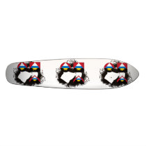 Vintage I Love Antigua and Barbuda Skate Deck