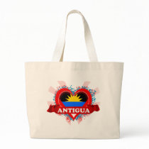 Vintage I Love Antigua Canvas Bags