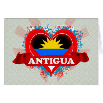Vintage I Love Antigua Cards