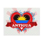 Vintage I Love Antigua Post Cards