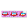 Vintage I Love Argentina Bumper Stickers