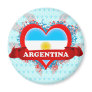 Vintage I Love Argentina Refrigerator Magnet