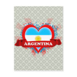 Vintage I Love Argentina Postcards