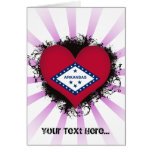 Vintage I Love Arkansas Greeting Card
