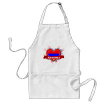 Vintage I Love Armenia Apron