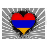 Vintage I Love Armenia Greeting Card