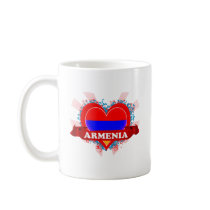 Vintage I Love Armenia Mug
