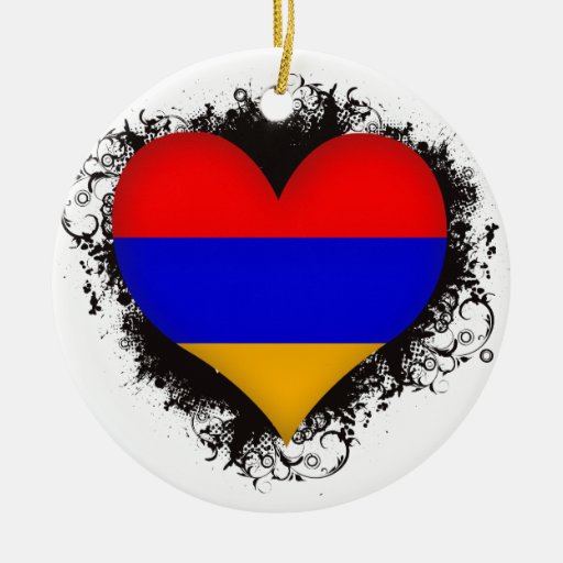 vintage i love armenia ornaments zazzle vintage i love armenia ornaments zazzle
