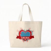 Vintage I Love Aruba Bags