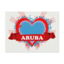 Vintage I Love Aruba Post Cards