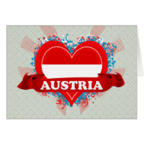 Vintage I Love Austria Cards